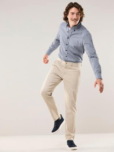 Hemd mit Kent-Kragen Button Down Marine
