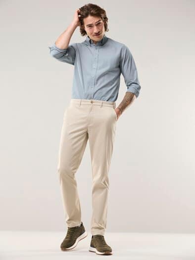 Hemd mit Kent-Kragen Button Down Flaschengrün