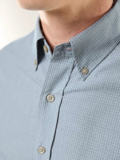 Hemd mit Kent-Kragen Button Down Flaschengrün
