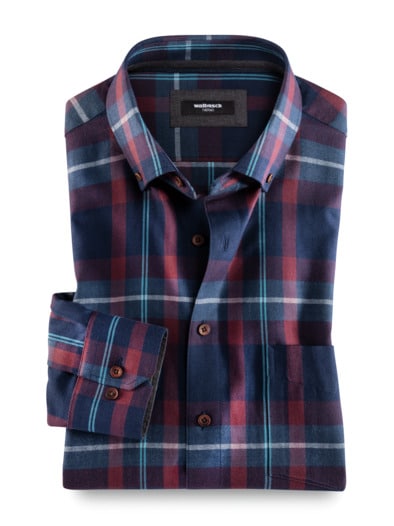 Flanell-Hemd Cashmere-Blend Flanell-Hemd Cashmere-Blend