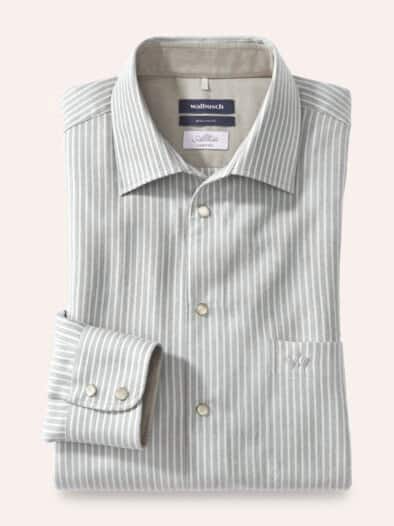 Luxus-Flanell Hemd Streifen