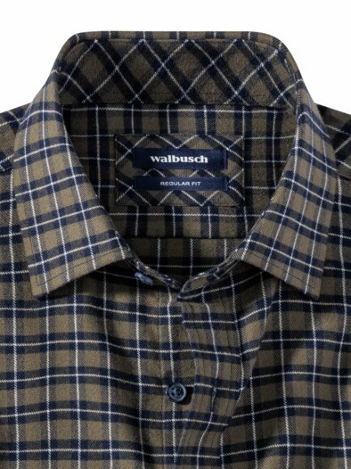Soft-Flanell-Hemd Minikaro Schilf