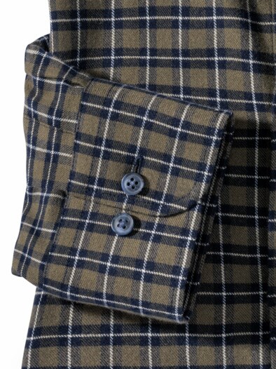 Soft-Flanell-Hemd Minikaro Schilf