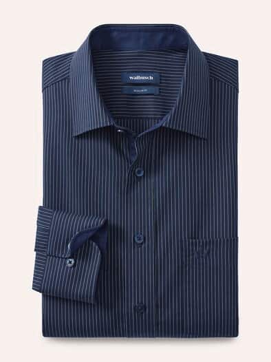 Aktiv-Hemd Nadelstreifen