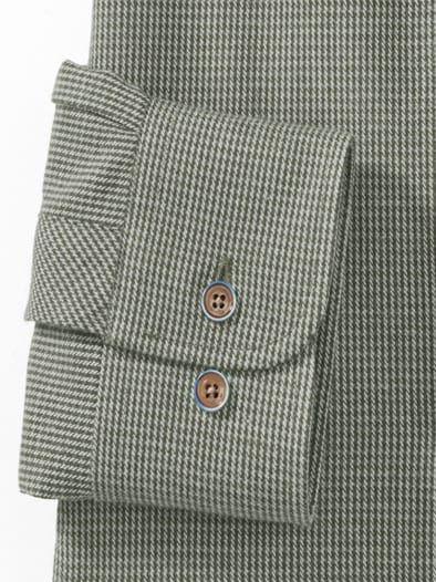 Premium-Flanell Hemd Uni Schilf