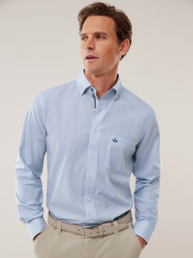 Extraglatt Hemd Frischekick Vichy Multi