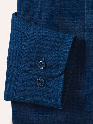 Chambray-Hemd Minikaro Marine