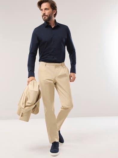 Performance-Hemd Navy