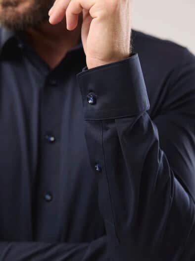 Performance-Hemd Navy