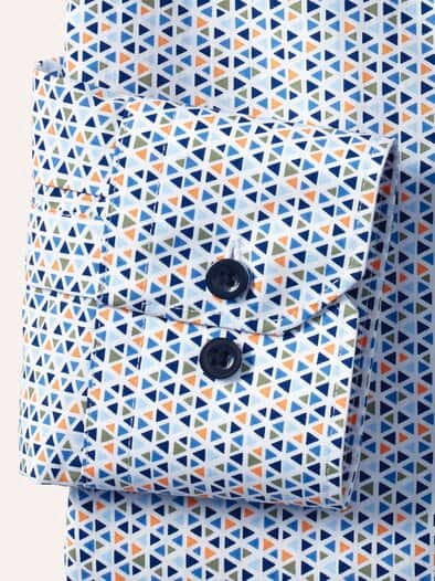 Extraglatt Hemd Minimal Druck