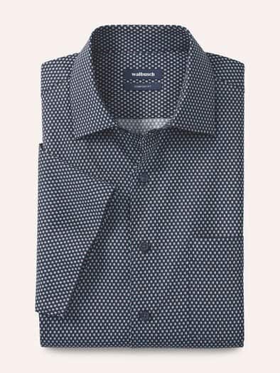 Extraglatt-Hemd Kent-Kragen Minimal Druck