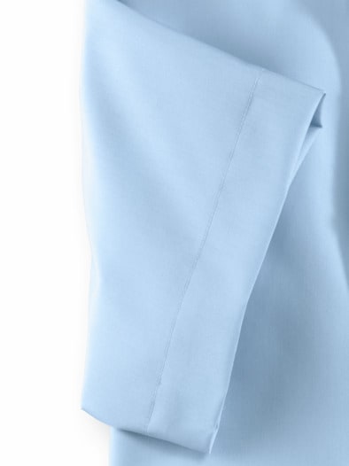 Extraglatt-Hemd Walbusch-Kragen Hellblau