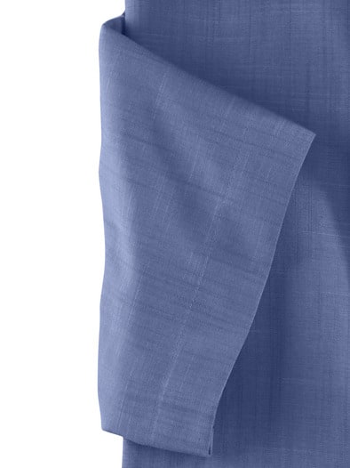 Extraglatt-Hemd Tropical Rauchblau