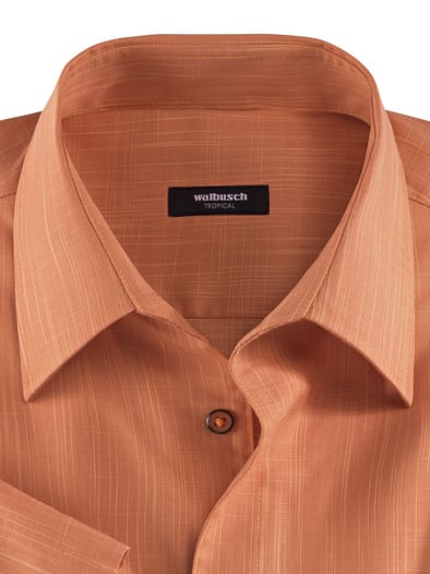 Extraglatt-Hemd Tropical Terracotta