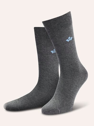 Baumwoll-Socke Everyday Grau Melange
