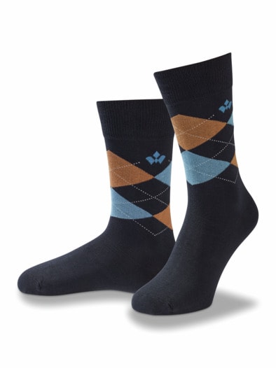 Geschenkbox Socken Marine