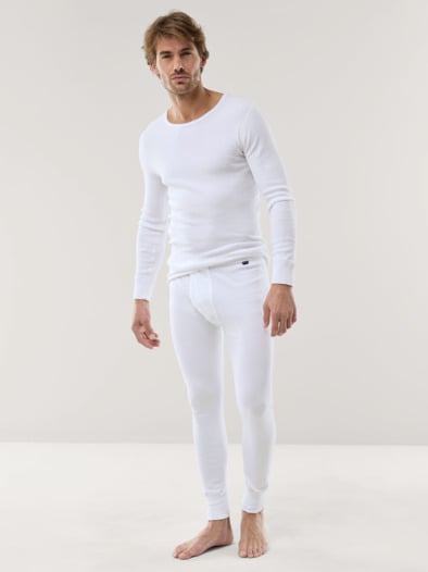 Thermo-Langarmshirt 2er-Pack Weiß