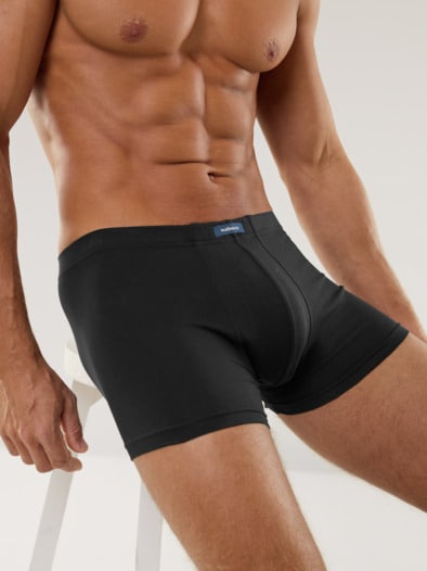 Baumwoll-Pants Everyday 5er Set Schwarz