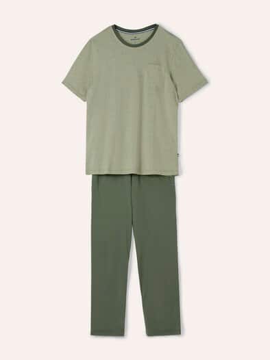 Pyjama Everyday Grün