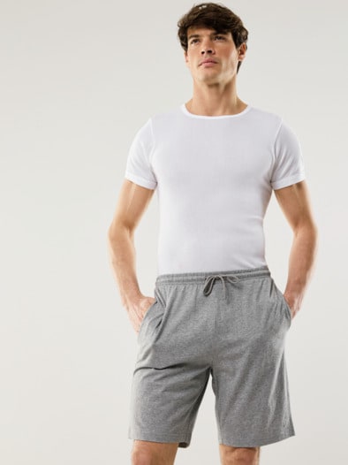 24/7 Hose kurz Grau