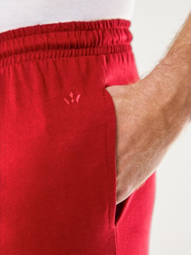 24/7 Hose lang Burgund