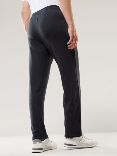 Jersey Hose Climate Wool Anthrazit