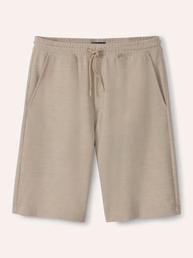 Freizeitshorts Extraglatt Sand