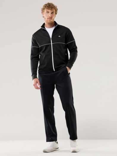 Extraglatt Freizeitjacke Schwarz
