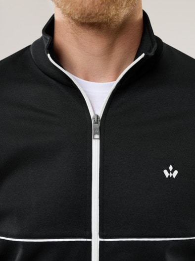 Extraglatt Freizeitjacke Schwarz