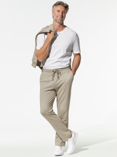 Freizeithose Easycare Natur