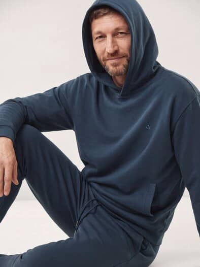 Sweatshirt mit Kapuze Marine