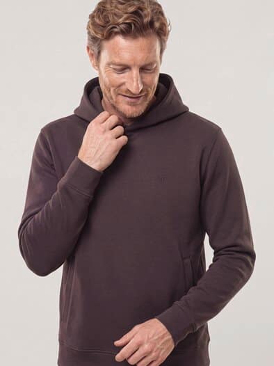 Sweatshirt mit Kapuze Bordeaux