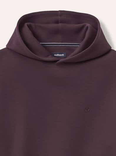 Sweatshirt mit Kapuze Bordeaux