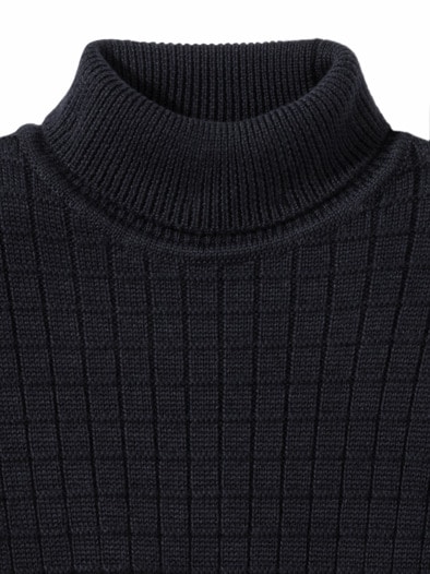 Struktur-Rolli Merino-Mix Marine