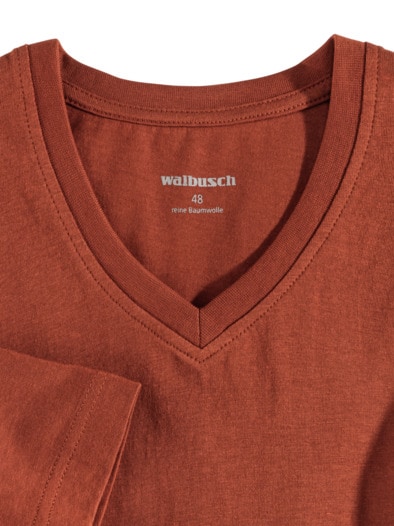 T-Shirt V-Ausschnitt Terra