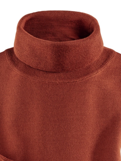 Merino-Mix Rollkragen-Pullover Terra