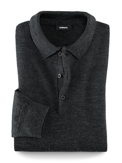 Merino-Mix Polo-Pullover Merino-Mix Polo-Pullover