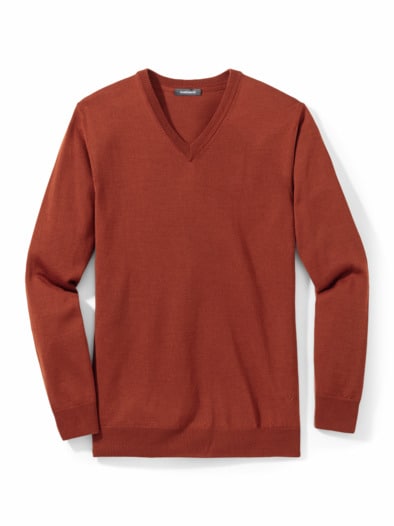 Merino-Mix V-Pullover