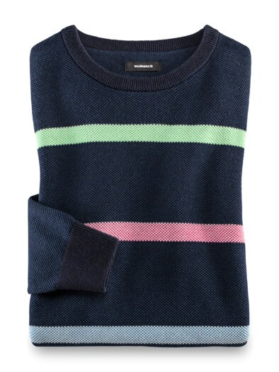 Streifen-Pullover Sommerfrische Streifen-Pullover Sommerfrische