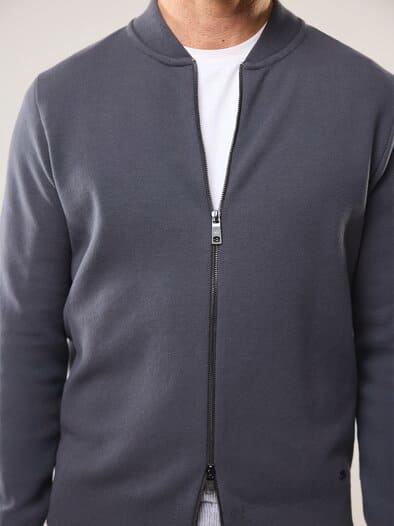 Milano Zip-Jacke Graphit