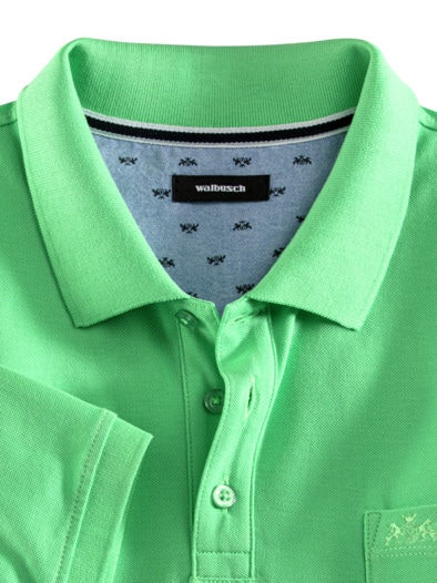 Pique-Polo Pima Cotton Hellgrün