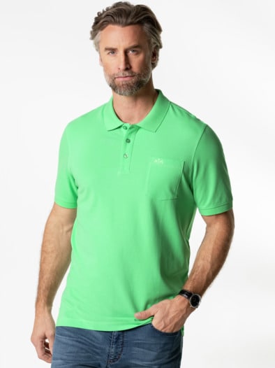 Pique-Polo Pima Cotton Hellgrün
