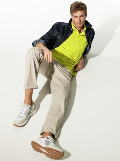 Pique-Polo Pima Cotton Limone