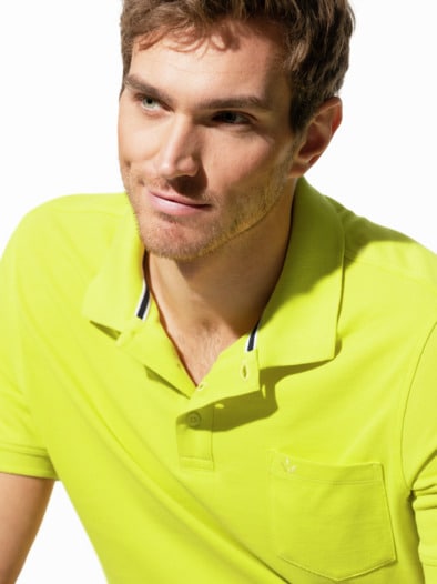 Pique-Polo Pima Cotton Limone