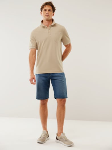 Pique-Polo Pima Cotton Natur