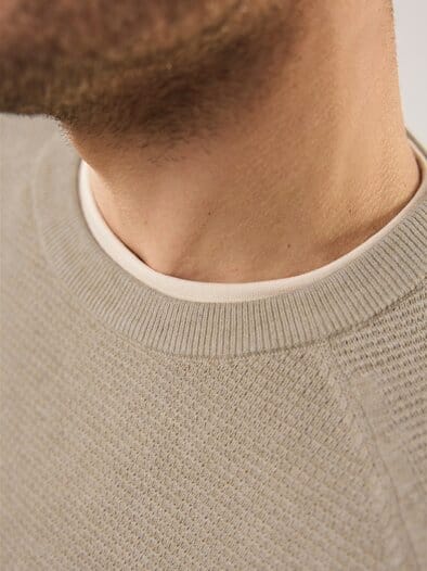 Ottoman Pullover Sand