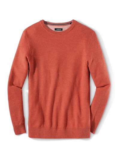 Struktur-Pullover Soft Cotton Koralle