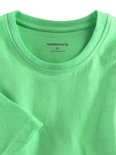 T-Shirt Rundhalsausschnitt Hellgrün