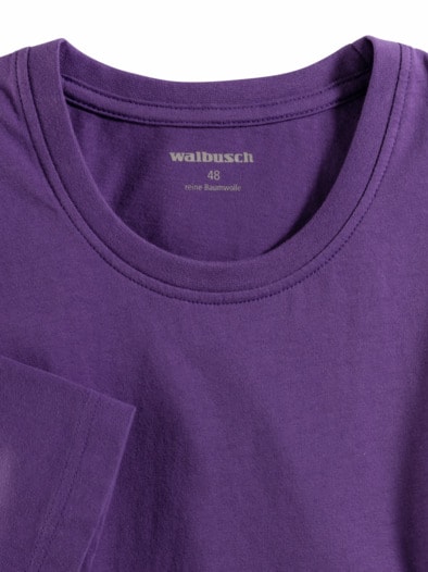 T-Shirt Rundhalsausschnitt Lavendel