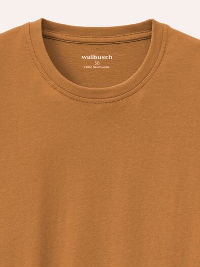 T-Shirt Rundhalsausschnitt Messing
